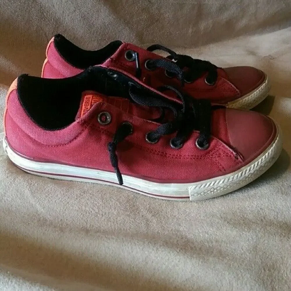 Converse Chuck Taylor All Star - Street Slips Chili Paste - Red/Black - Size 4